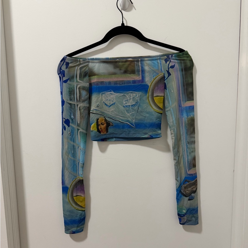 Zara Limited Edition Mesh Top